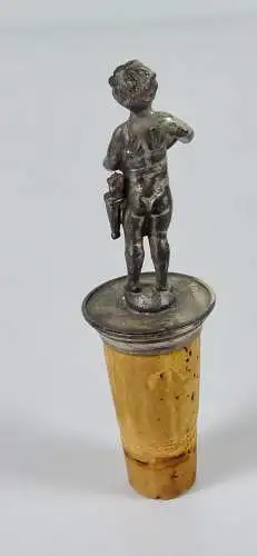 Flaschen-Korken/Zier-Korken mit Figur Engel mit Schuh  (da6376)