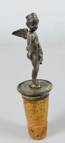 Flaschen-Korken/Zier-Korken mit Figur Engel mit Liebesbrief  (da6375)