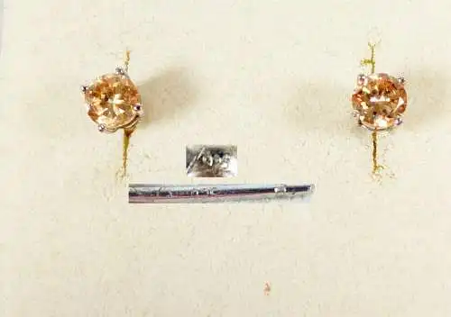 Ohrringe aus 925 Silber mit Citrin    (da6129)