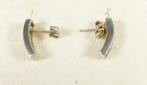 Ohrringe aus 925 Silber mit weißen Steinen    (da6128)