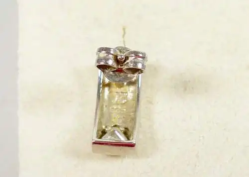 Ohrringe aus 925 Silber mit weißen Steinen    (da6128)