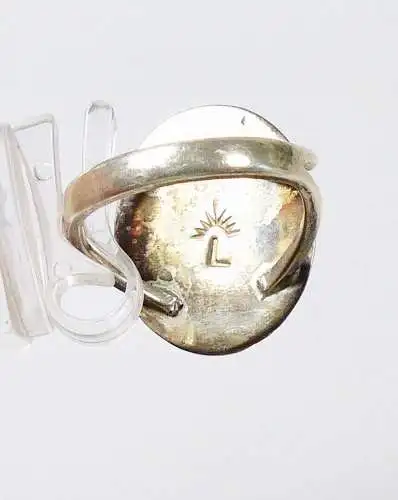 Ring Silber mit Türkis, Gr. 56/Ø 17,8 mm  (da5855)