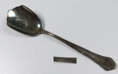 SGS Görlitzer Silberwarenfabrik Zuckerlöffel aus 800 Silber   (da5745)