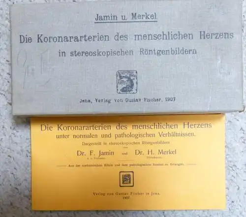 Stereoskopische Röntgenbilder "Die Koronararterien des menschlichen Herzens"
