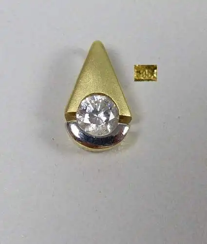 Wunderschöner Anhänger aus 585 Gold mit Zirkonia