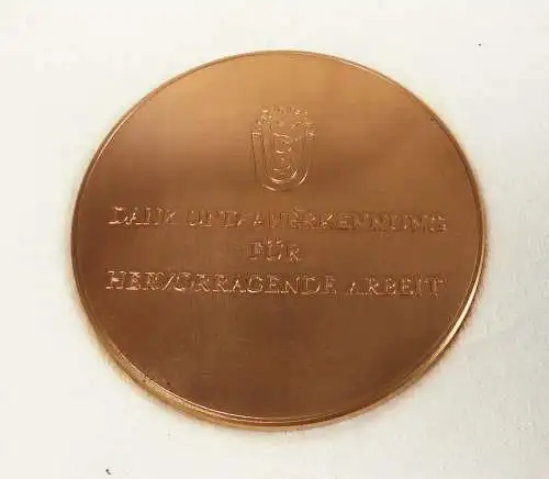 DDR Medaille CDU Dank und Anerkennung für die hervorragende Arbeit  (da5449)