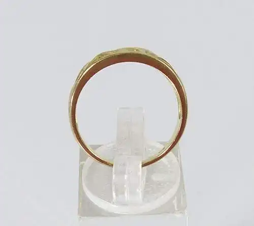 Ring aus 333 Gold mit Zirkonia  Größe 58