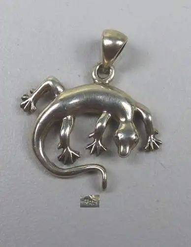 Wunderschöner Anhänger aus 925er Silber mit Echse (da4956)