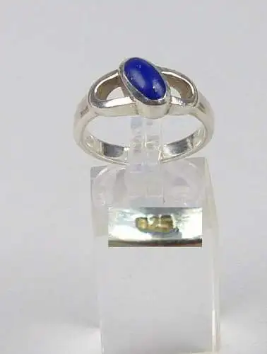 Ring aus 925 Silber mit Lapislazuli, Gr. 57/Ø 18,1 mm  (da4935)