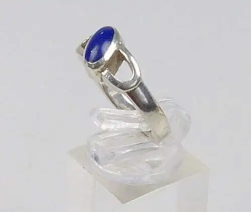 Ring aus 925 Silber mit Lapislazuli, Gr. 57/Ø 18,1 mm  (da4935)