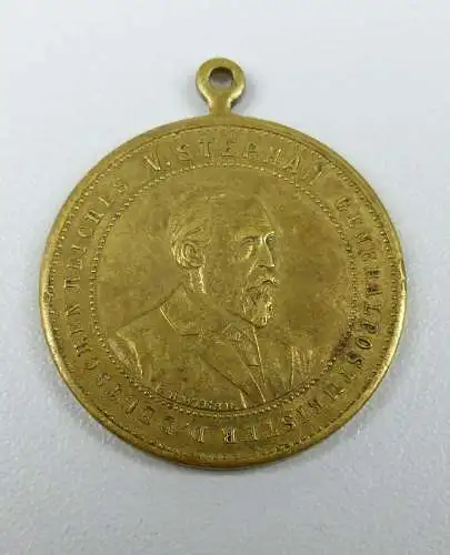 Messing-Medaille V. Stephan Generalpostmeister des Deutschen Reiches   (da4915)