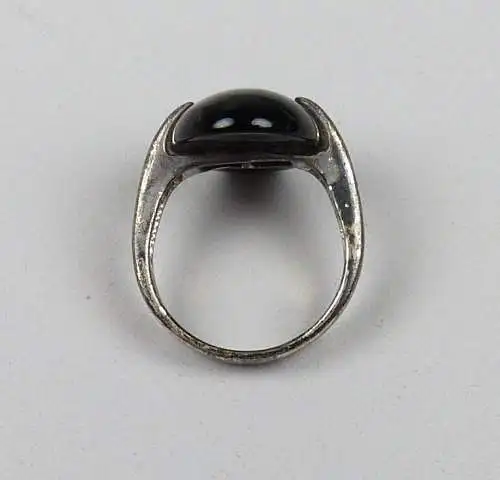 Ring aus 925 Silber mit Onyx, Gr. 57/Ø 18,1 mm  (da4900)