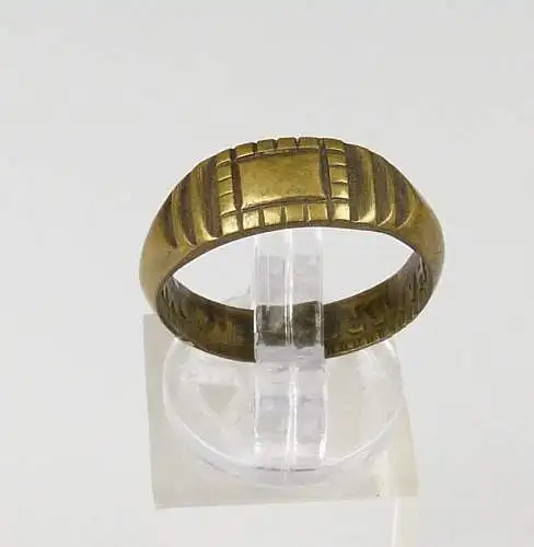 original alter Ring 1. WK aus französischen Münze, Gr. 58/Ø 18,5 mm  (da4446)