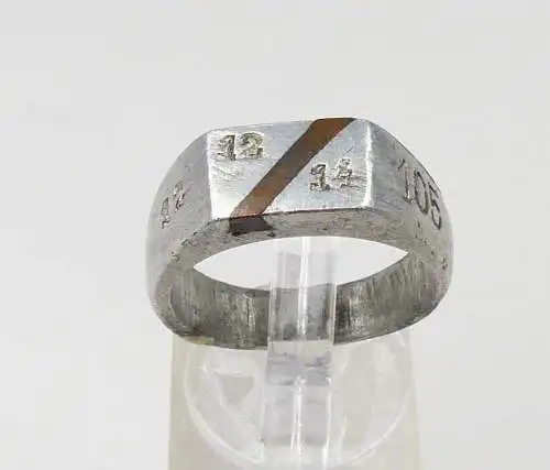 Ring wohl Königl. Sächs. 6. Infanterie-Regiment 105 , Gr. 62/Ø 19,7 mm  (da4521)