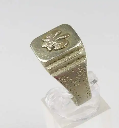 alter Ring 2. WK 1941 mit polnischem Adler, Gr. 70/Ø 22,3 mm  (da4498)