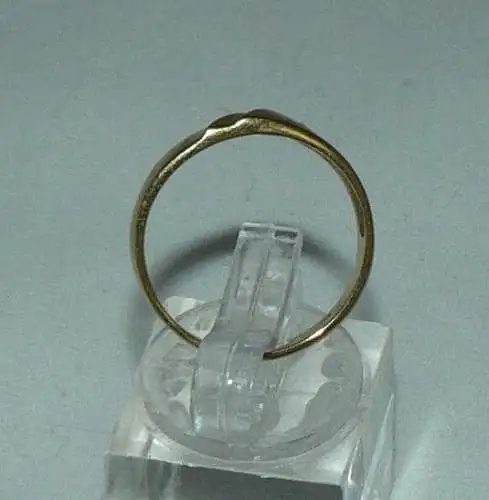 Ring aus 333er Gold mit Diamant 0,02 ct., Gr. 55/Ø 17,5 mm  (da4438)
