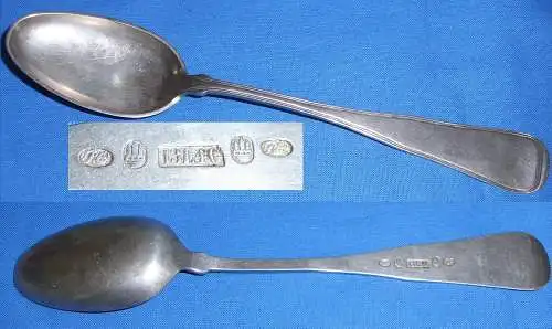 Old Danisch Georg Jensen 1 Silber Löffel (da4116)