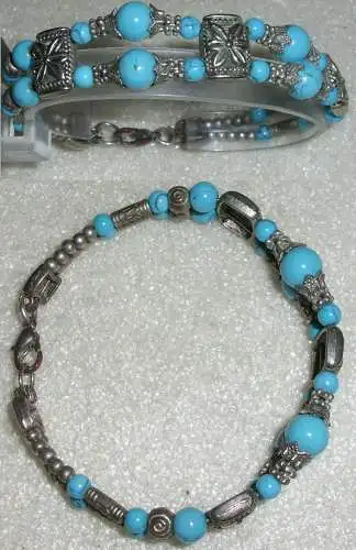 Fantastisches altes Türkis-Armband  (da4018)
