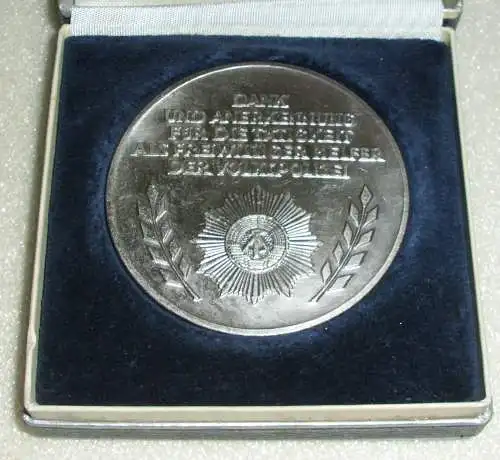 Medaille 25 Jahre Helfer der Volkpolizei in OVP (da3928)