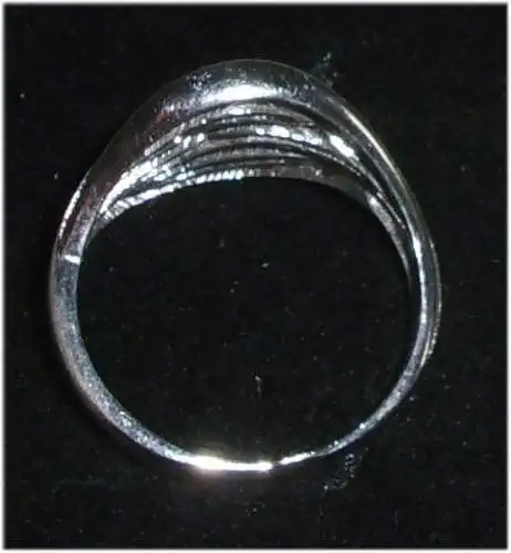 Ring aus 925er Silber,  Gr. 53, Ø 16,9 mm  (da3684)