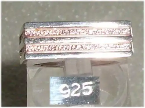 Ring aus 925er Silber,  Gr. 49, Ø 15,6 mm  (da3680)