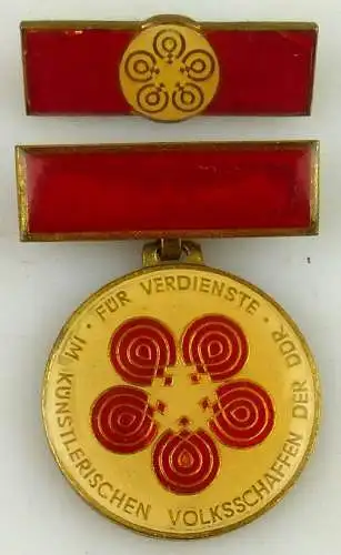 Medaille für Verdienste im künstlerischen Volksschaffen der DDR (AH257a)