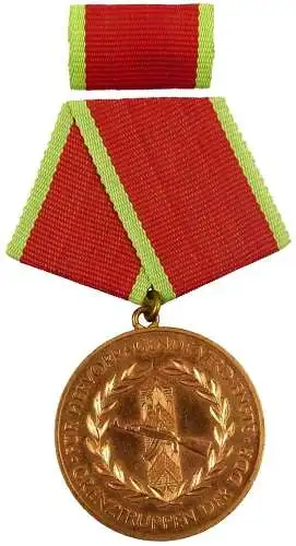 Verdienstmedaille der Grenztruppen der DDR in Bronze 1987-1989 (AH282b)