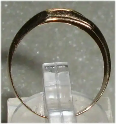 Ring aus 333er Gold mit Zirkonia  Gr. 54 Ø 17,2 mm neuwertig  (da3207)