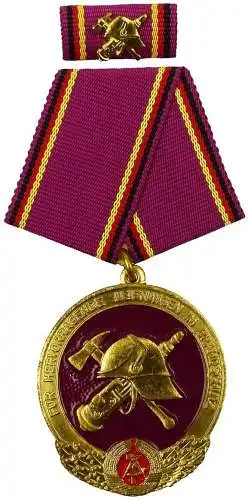 Medaille Ehrenzeichen für hervorragende Leistungen im Brandschutz (AH298c)
