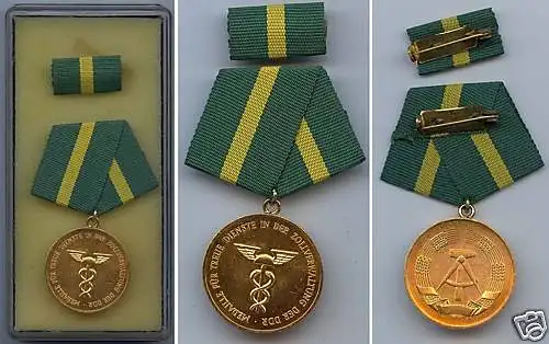 DDR Medaille für Treue Dienste in der  Zollverwaltung 15 Jahre