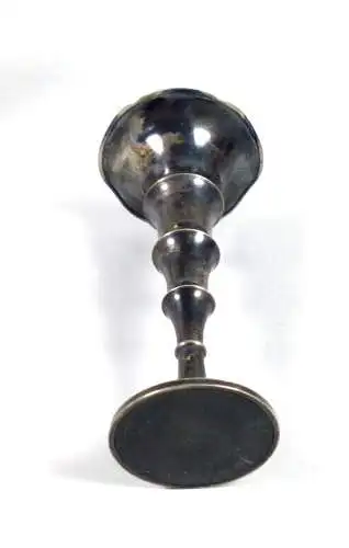 Tolle kleine Vase aus massivem 835 Silber 52,3 Gramm