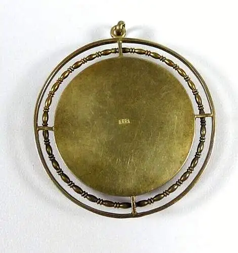 Großer Bernstein Anhänger Amber in 800 Silber gefaßt