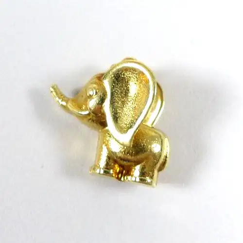 Elefant Anhänger aus 585 Gold 1