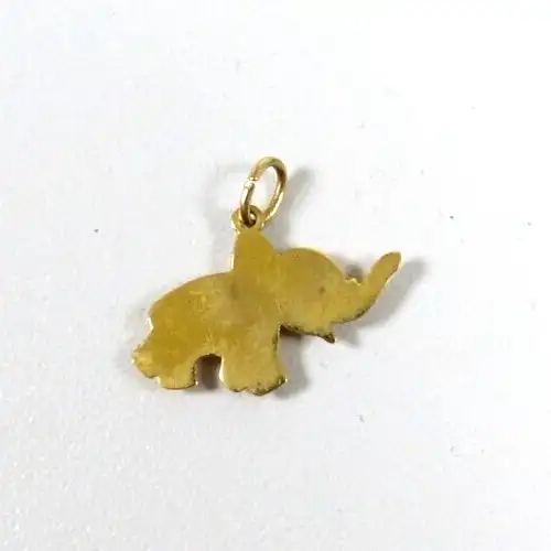 Elefant Anhänger aus 333 Gold