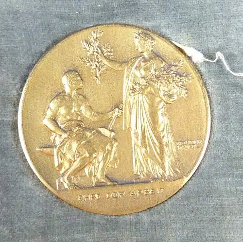 Verdienstmedaille des Bayerischen Industriellen Verbandes in 950 Silber in OVP