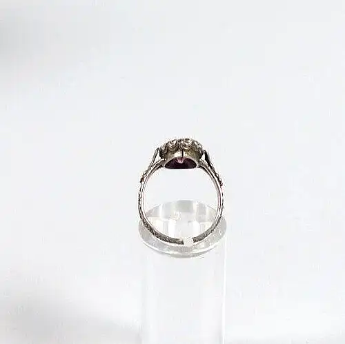 Ring aus 830 Silber mit Amethyst Größe 53