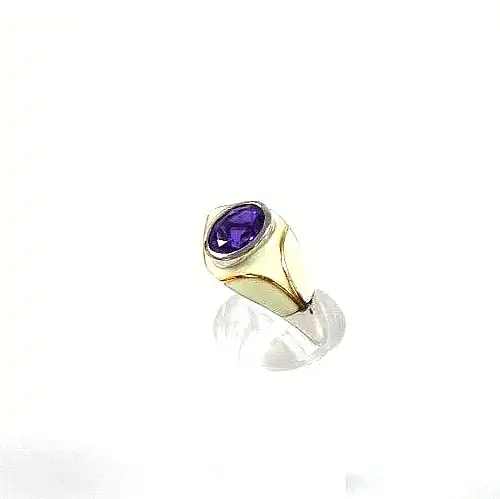 Ring aus 925 Silber mit Amethyst Größe 64