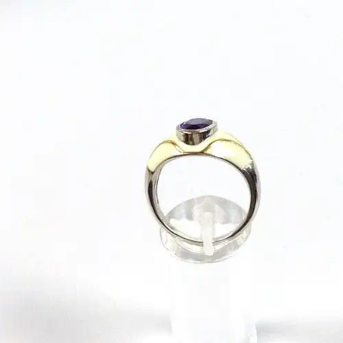 Ring aus 925 Silber mit Amethyst Größe 64