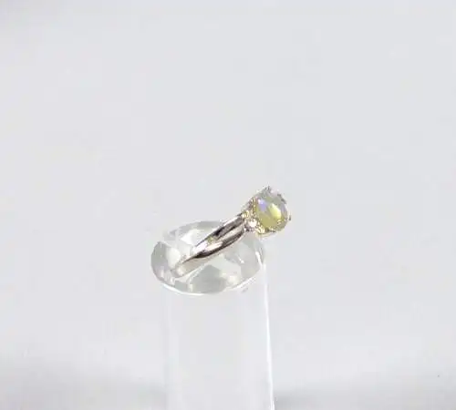 Ring aus 925 Silber mit Opal Größe 60