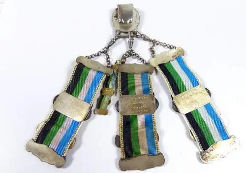 original alter Bierzipfel Alte Pankgrafenvereinigung von 1381 Gold und Silber