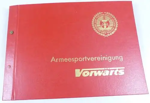 seltenes Fotobuch Armeesportvereinigung Vorwärts Unsere besten Armeesportler