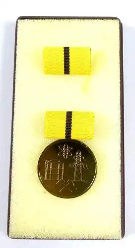 DDR Medaille hervorragende Leistungen Bergbau und Energiewirtschaft Bartel 259 b