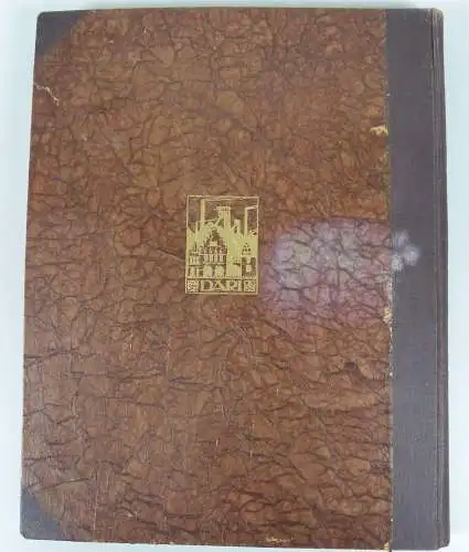 Buch Schlesien mit Widmung vom Magistrat Breslau von 1925