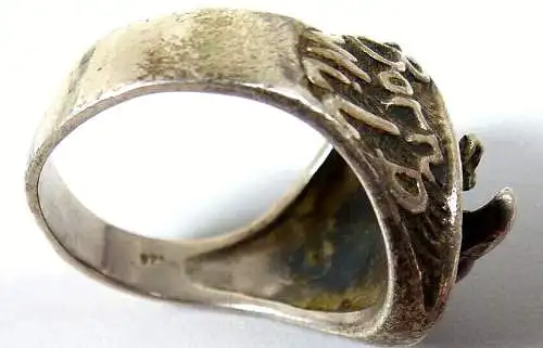 alter Ring aus 925 Sterling Silber Born Wild   Größe 68