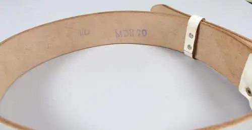 NVA DDR Koppel weiß 90 cm