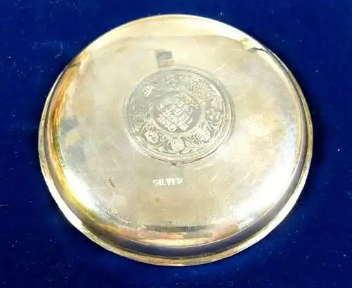 Ehrengeschenk Deutsch Indische Handelskammer Silber in OVP