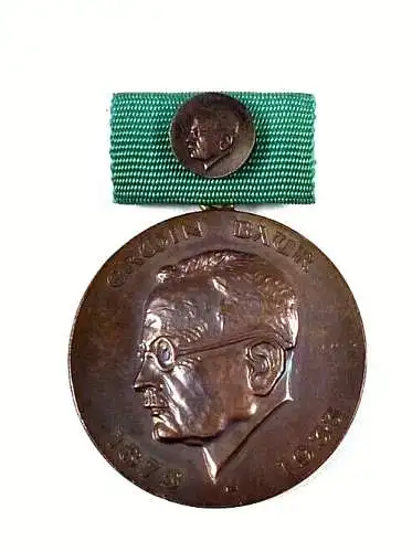 DDR Erwin Baur Medaille in Bronze Bartel Spezial X Nr. 1223