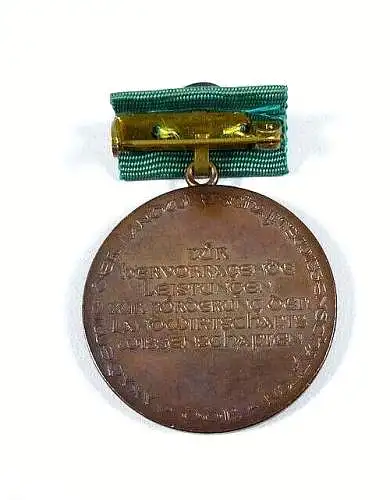 DDR Erwin Baur Medaille in Bronze Bartel Spezial X Nr. 1223