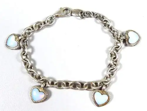 ESPRIT Armband aus 925 Silber mit Herzen