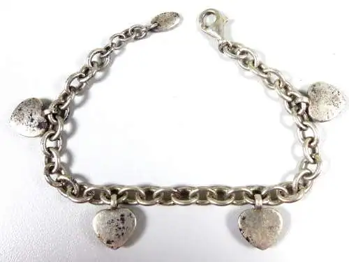 ESPRIT Armband aus 925 Silber mit Herzen